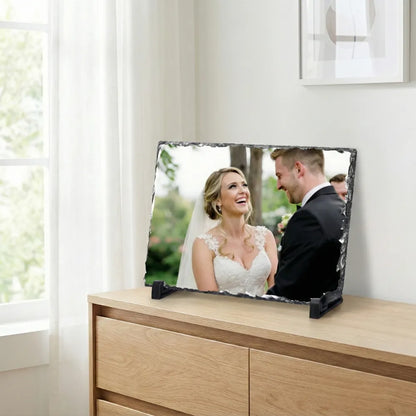 Personlig Skifferplatta Med Foto | Alla Hjärtans Dag Present