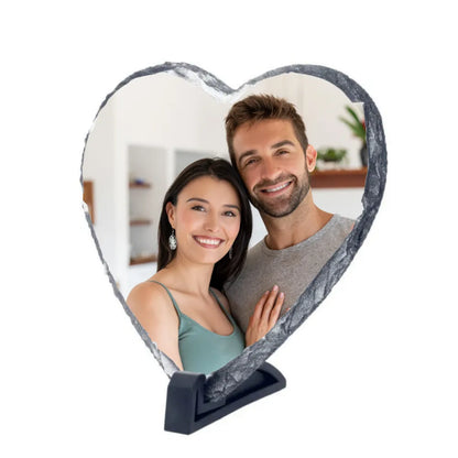 Personlig Fotosten Hjärta | Alla Hjärtans Dag Present