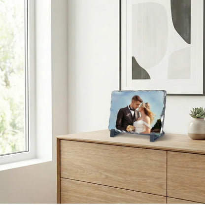 Personlig Skifferplatta Med Foto | Alla Hjärtans Dag Present