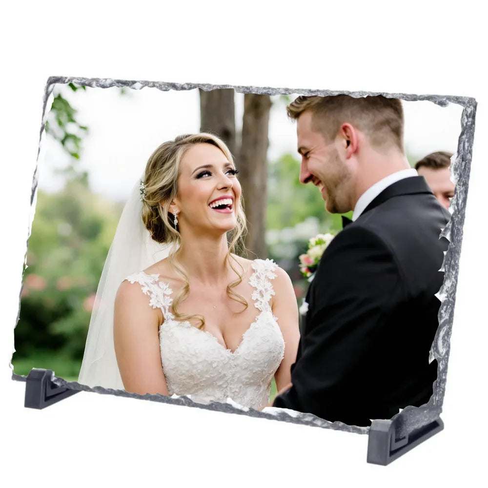 Personlig Skifferplatta Med Foto | Alla Hjärtans Dag Present